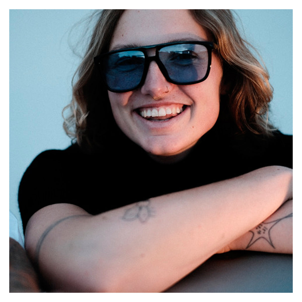 Gafas de sol - Siljan Shiny Black