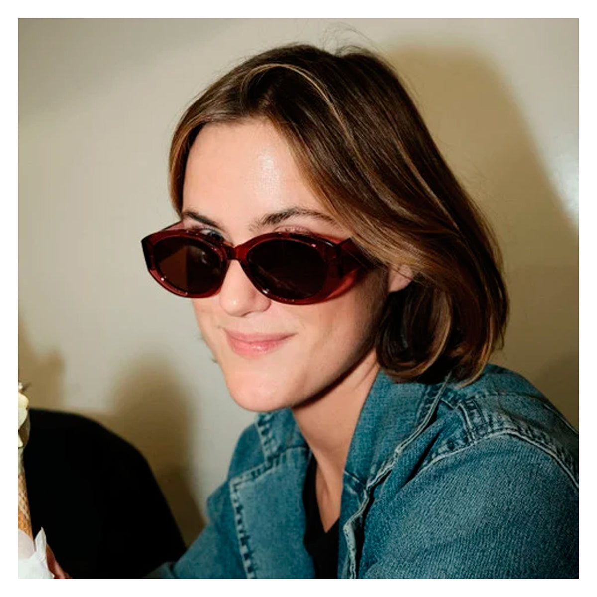Gafas de sol - Cleo Burgundy