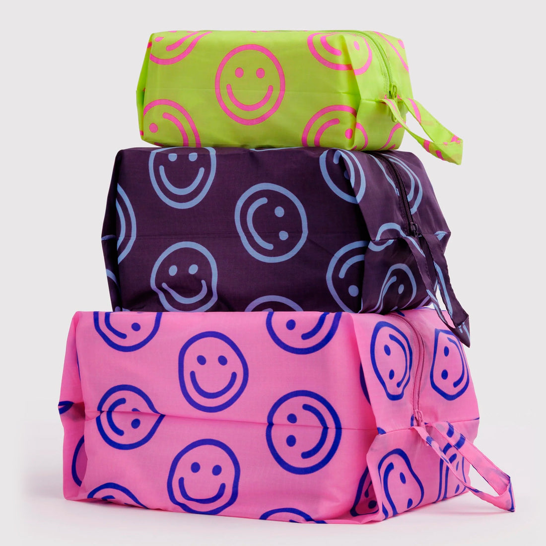 Bolsitas con cremallera Baggu - Bright Happy Mix