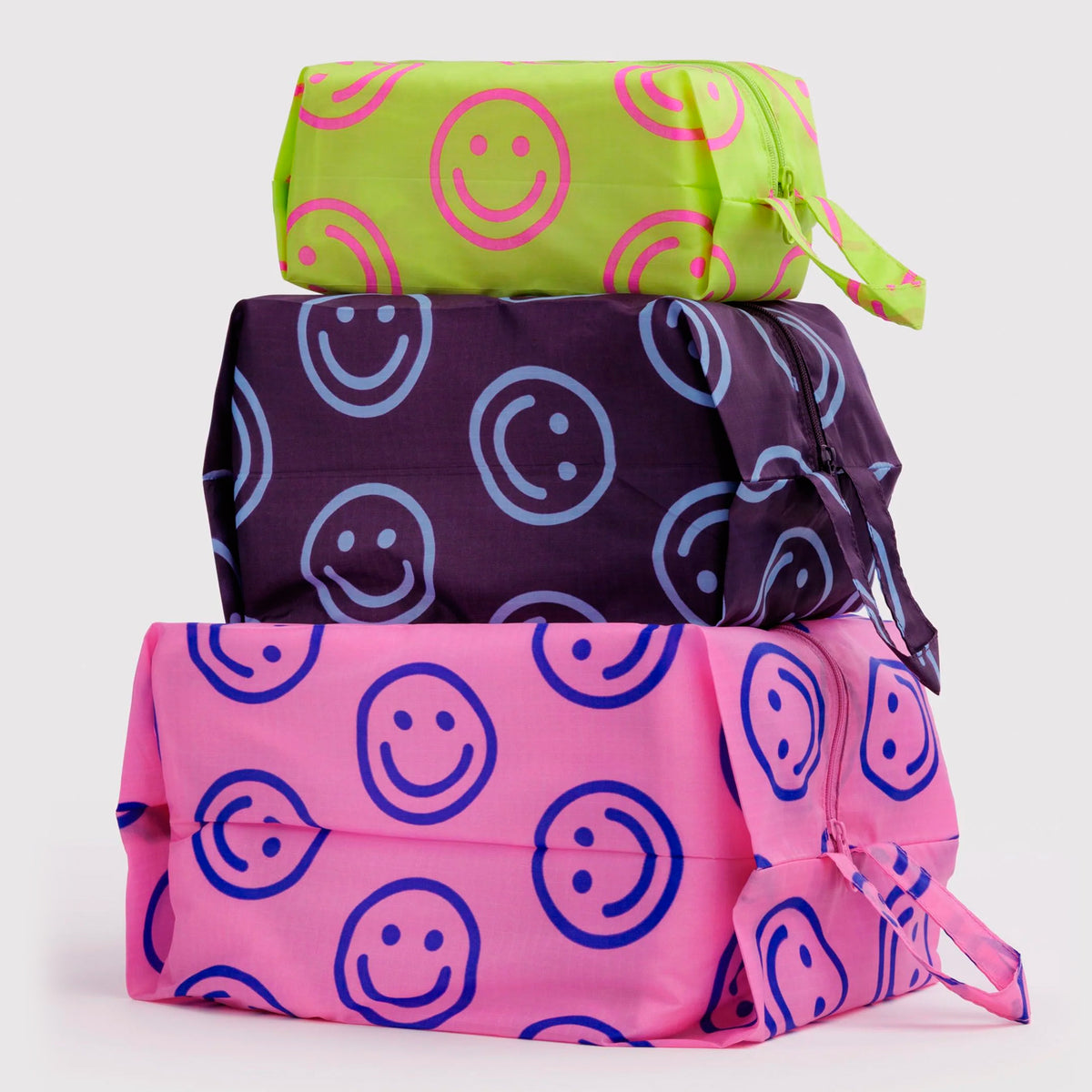 Bolsitas con cremallera Baggu - Bright Happy Mix