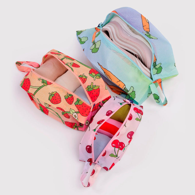 Bolsitas con cremallera Baggu - Carrots & Berries 🥕🍓🍒