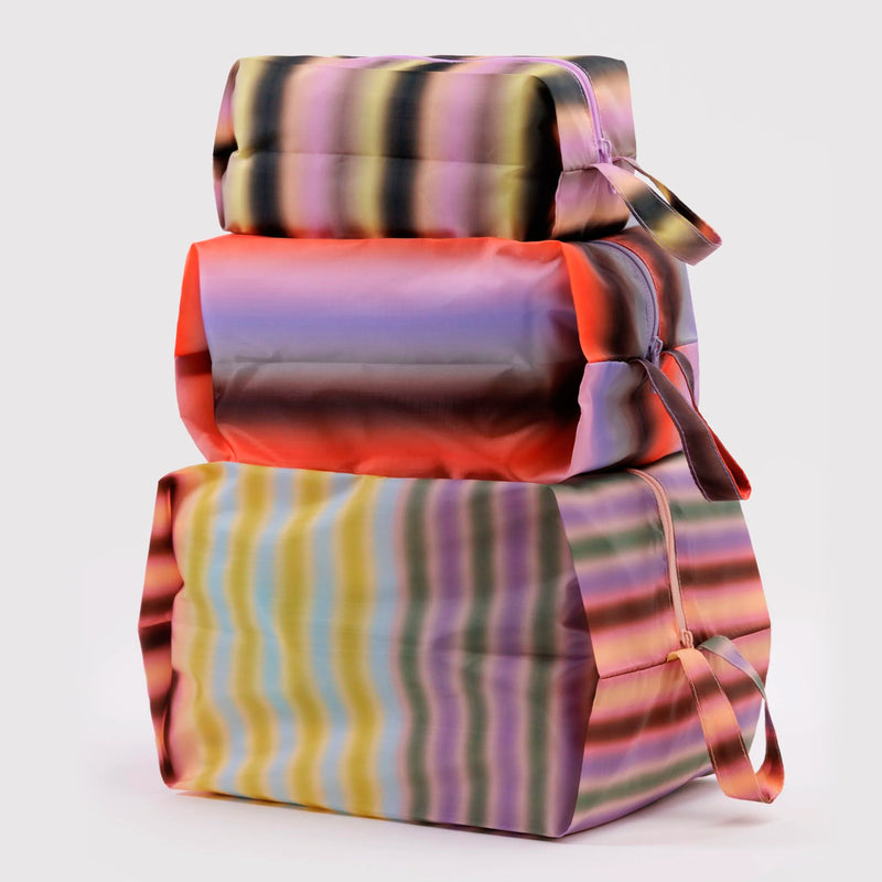 Bolsitas con cremallera Baggu - Gradient Stripes