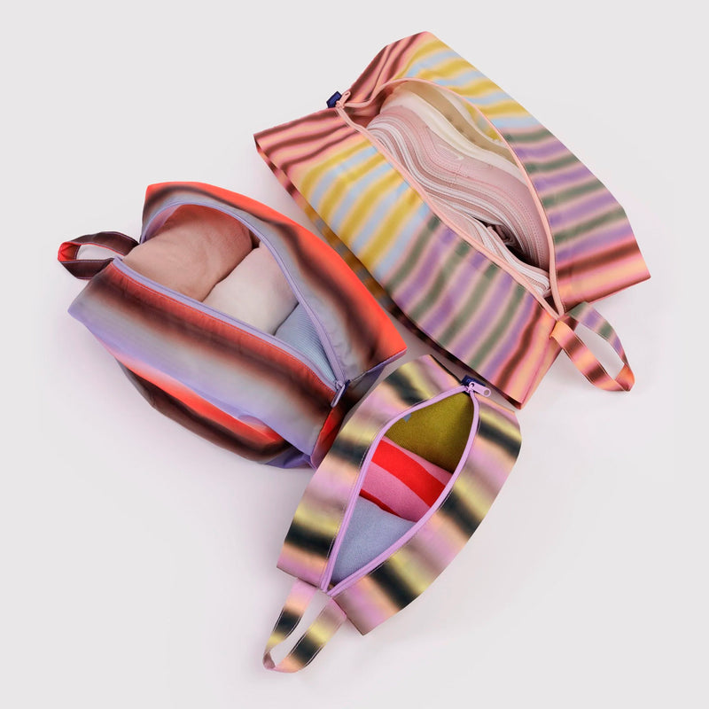 Bolsitas con cremallera Baggu - Gradient Stripes