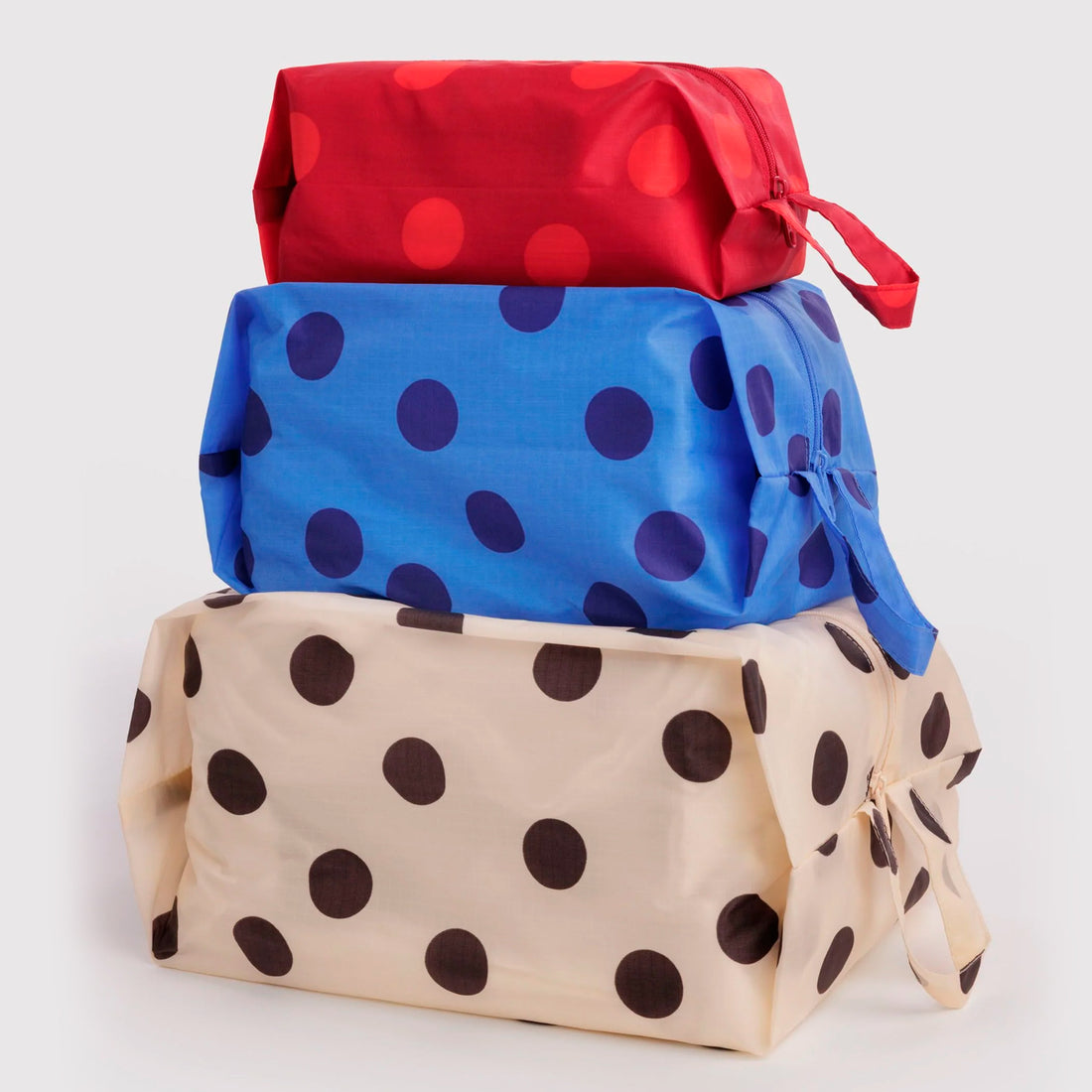 Bolsitas con cremallera Baggu - Polka Dot Mix