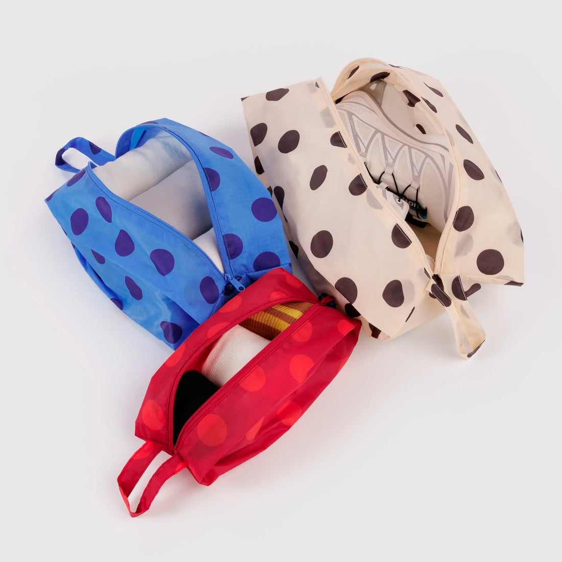 Bolsitas con cremallera Baggu - Polka Dot Mix