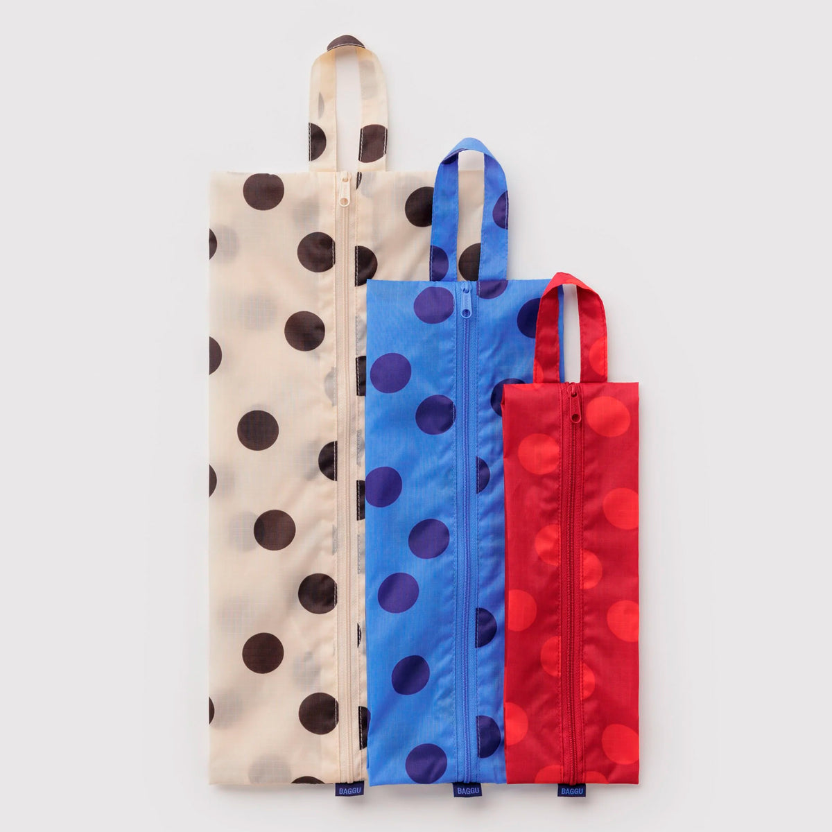 Bolsitas con cremallera Baggu - Polka Dot Mix