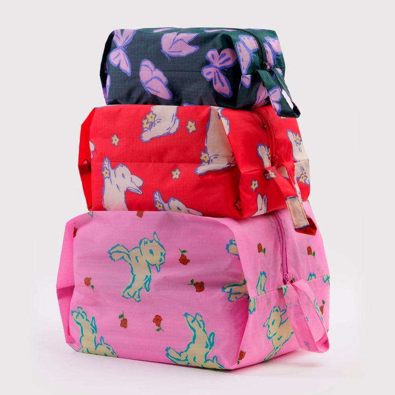 Bolsitas con cremallera Baggu - Spring Animals