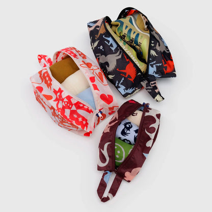 Bolsitas con cremallera Baggu - Western Cut Outs