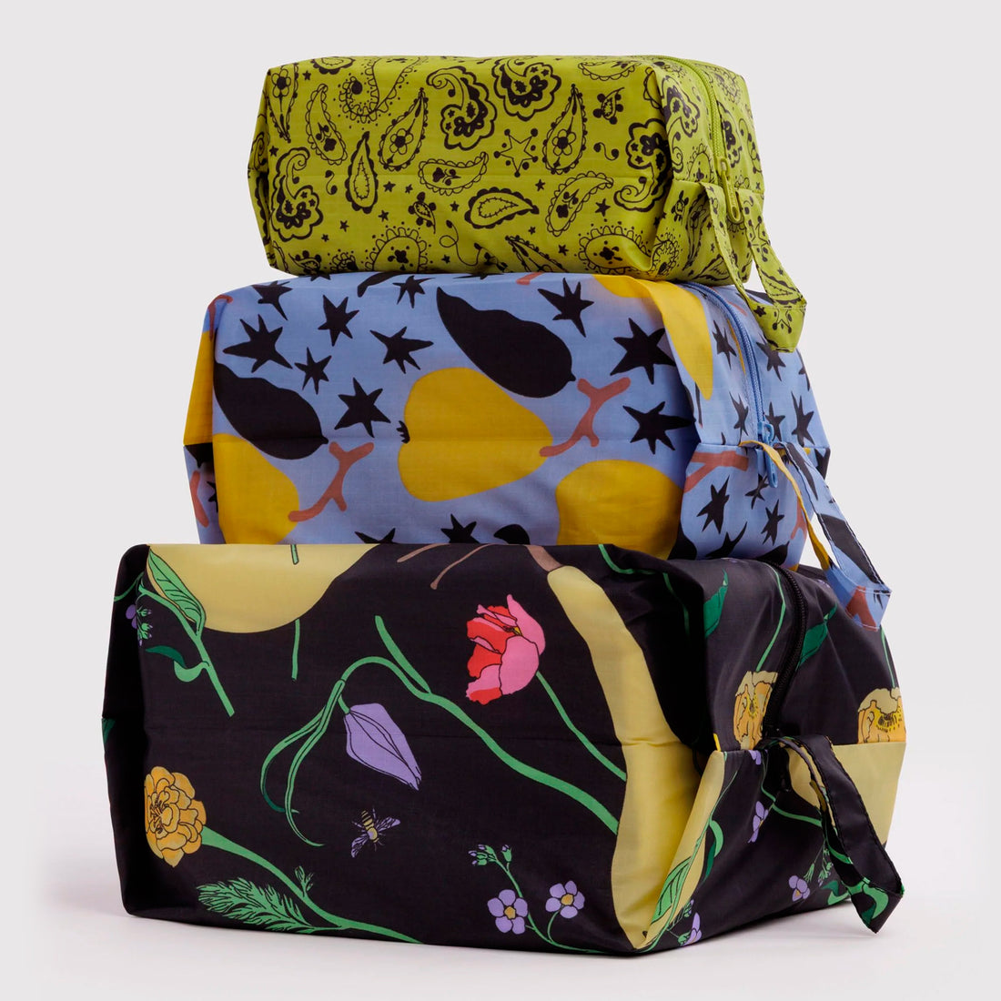 Bolsitas con cremallera Baggu - Winter Orchard