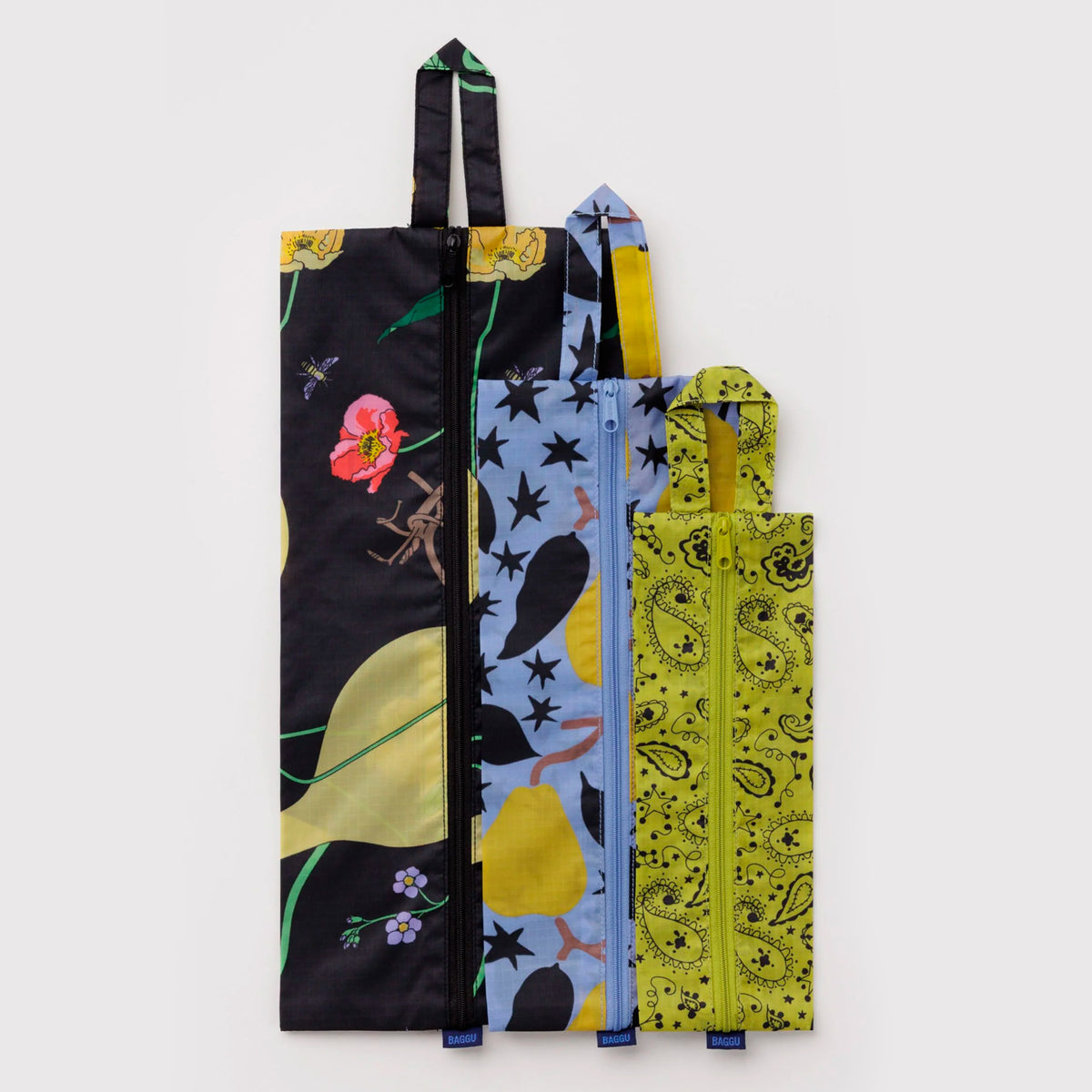 Bolsitas con cremallera Baggu - Winter Orchard