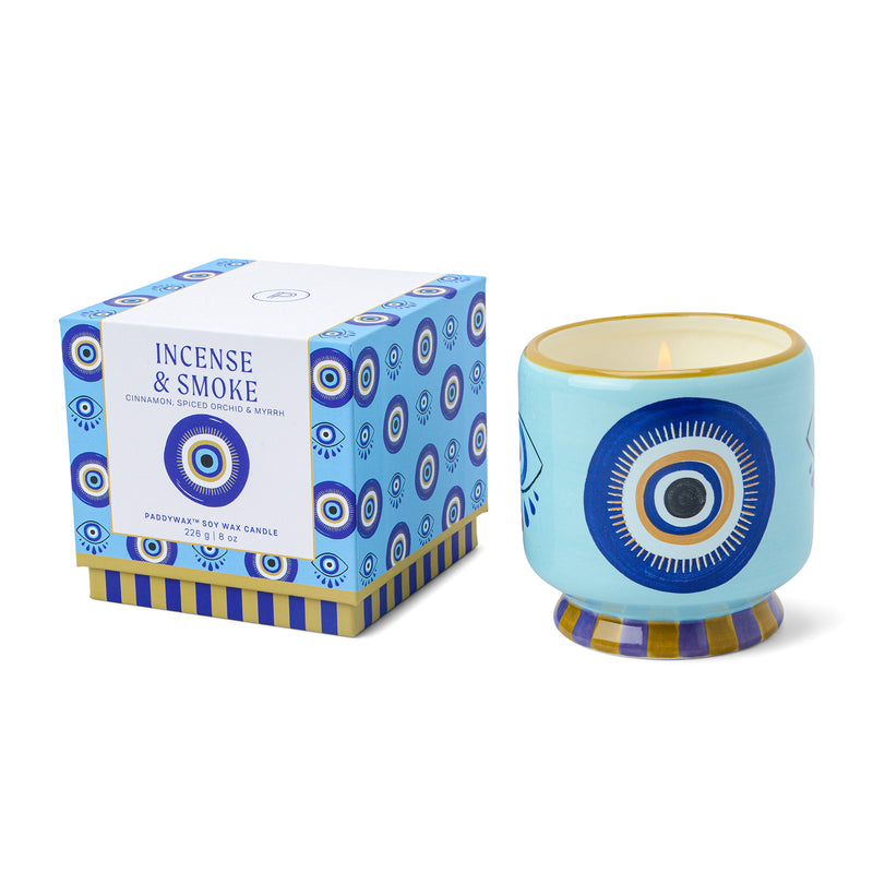 Vela en cuenco cerámico Paddywax - Incienso y Humo 🧿