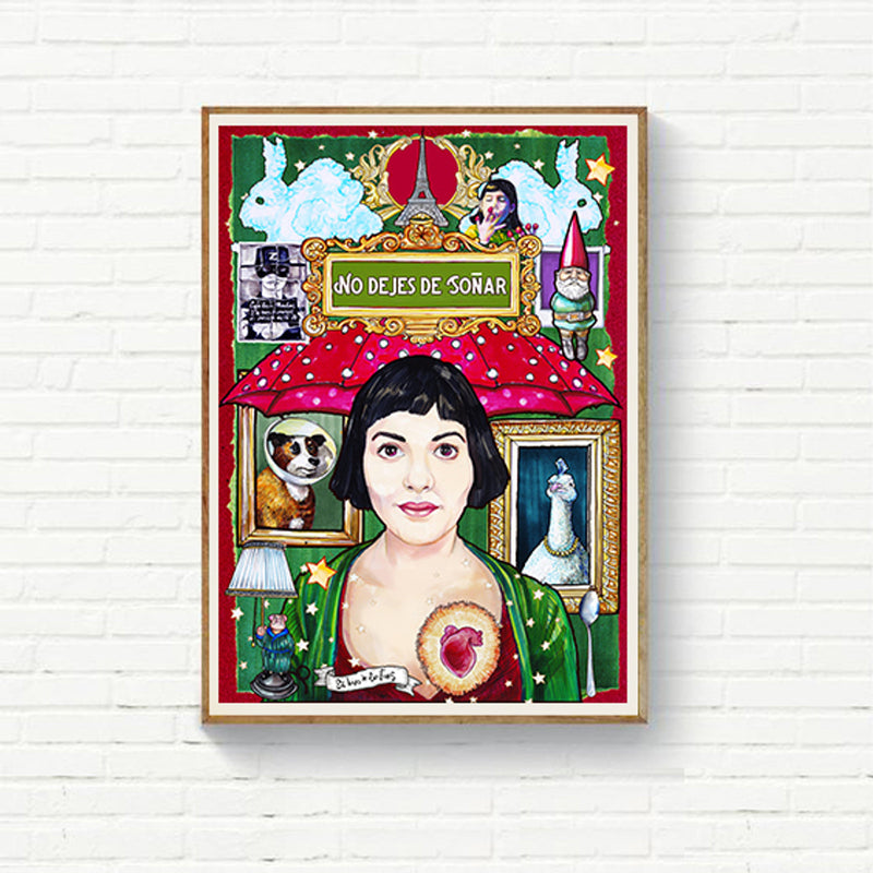 Print de El dios de los tres A4 - "Amelie"