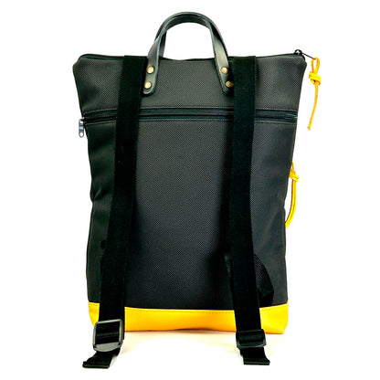 Mochila Book Holder Impermeable con bolsillo extra Daniel Chong - Negro
