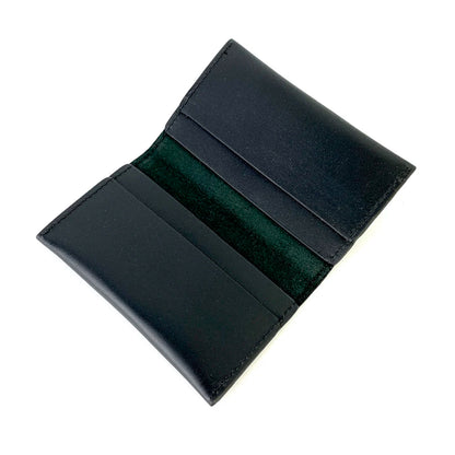 Tarjetero con goma de Daniel Chong - Negro
