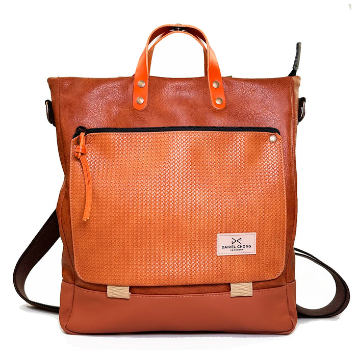 Bolso-mochila Worker Bag de Daniel Chong - Brunello Marrón