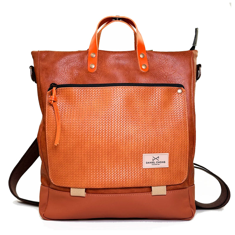 Bolso-mochila Worker Bag de Daniel Chong - Brunello Marrón