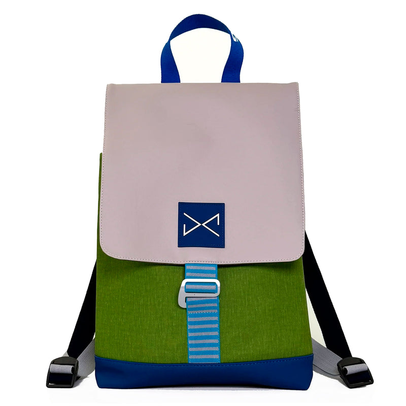 Mochila The Hook Impermeable con bolsillo extra Daniel Chong - Solapa Gris