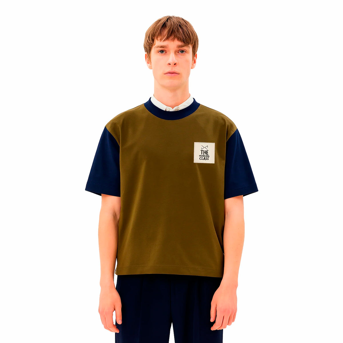Camiseta Daniel Chong - The Working Class Kaki/Marino