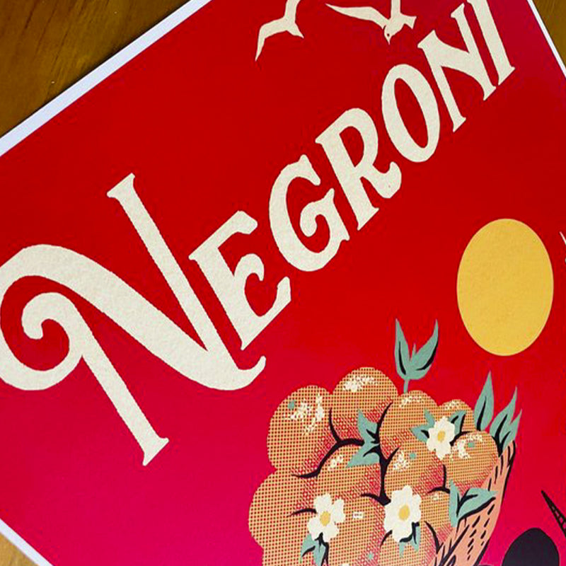 Print de El Marqués A3 - "El Puerto Negroni"