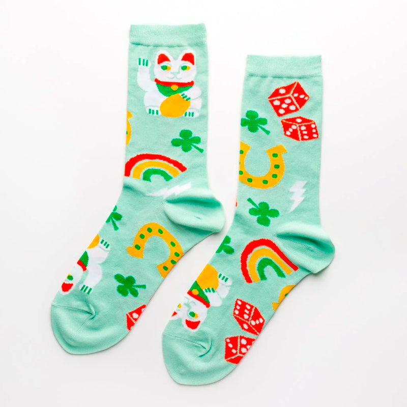 Calcetines - Lucky Cat and Clover 🐱🍀