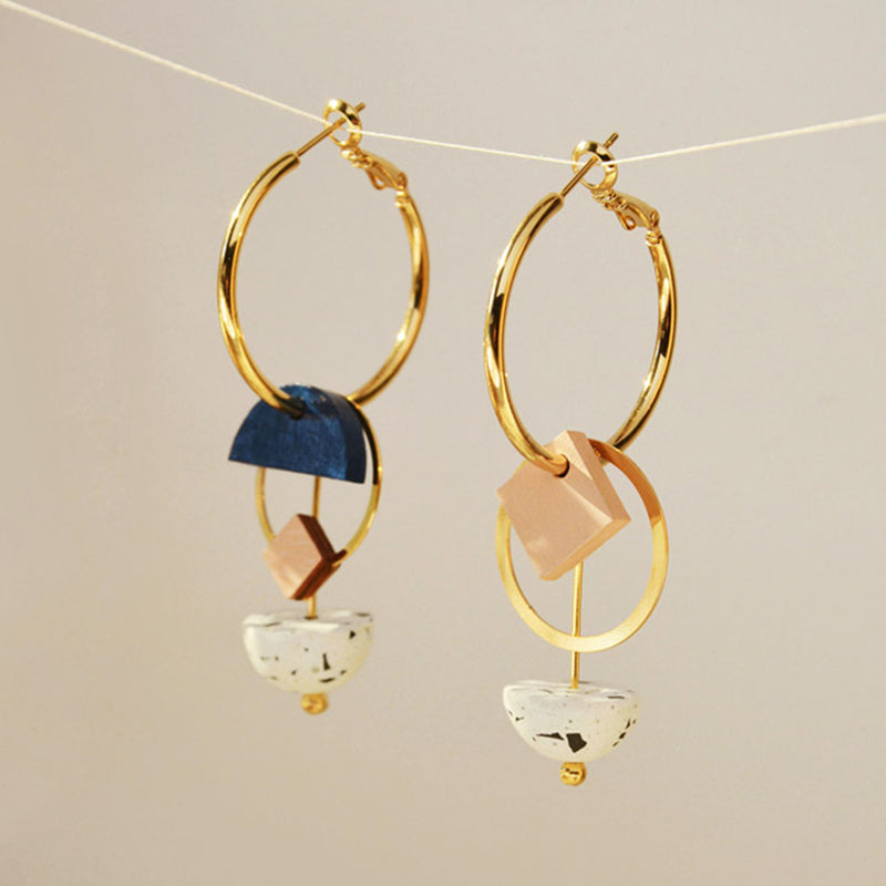 Pendientes - Hoops Moon