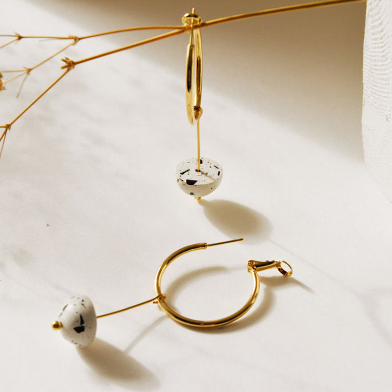 Pendientes - Hoops Moon