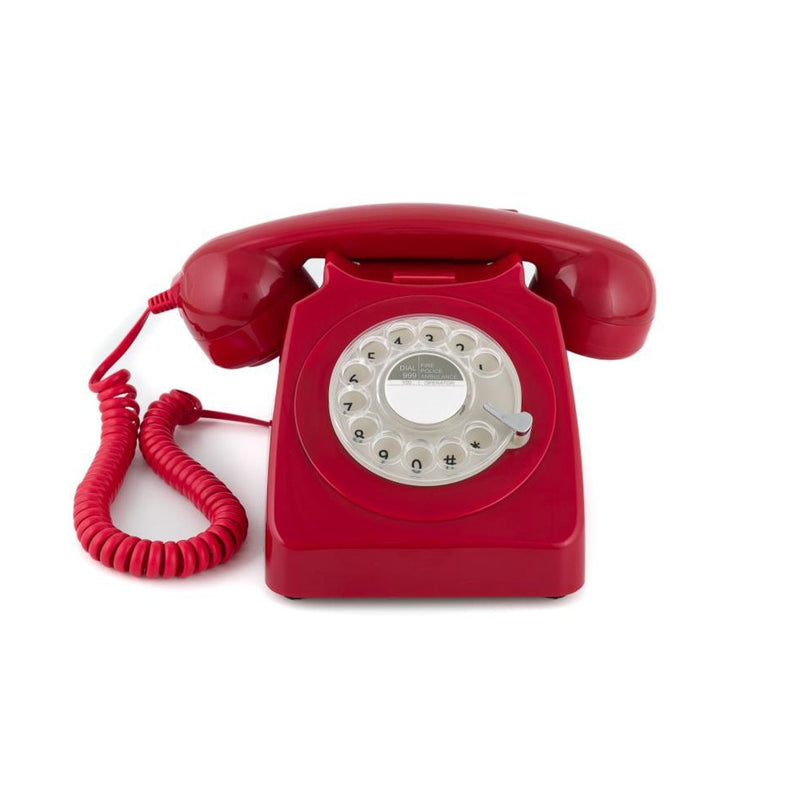 Teléfono Vintage - Rojo