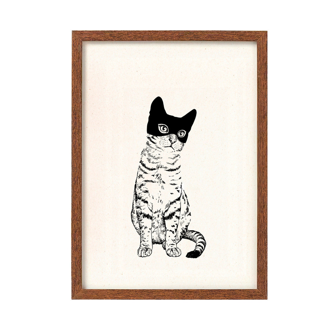 Print de Laura Agustí  A4 - "A Cat"