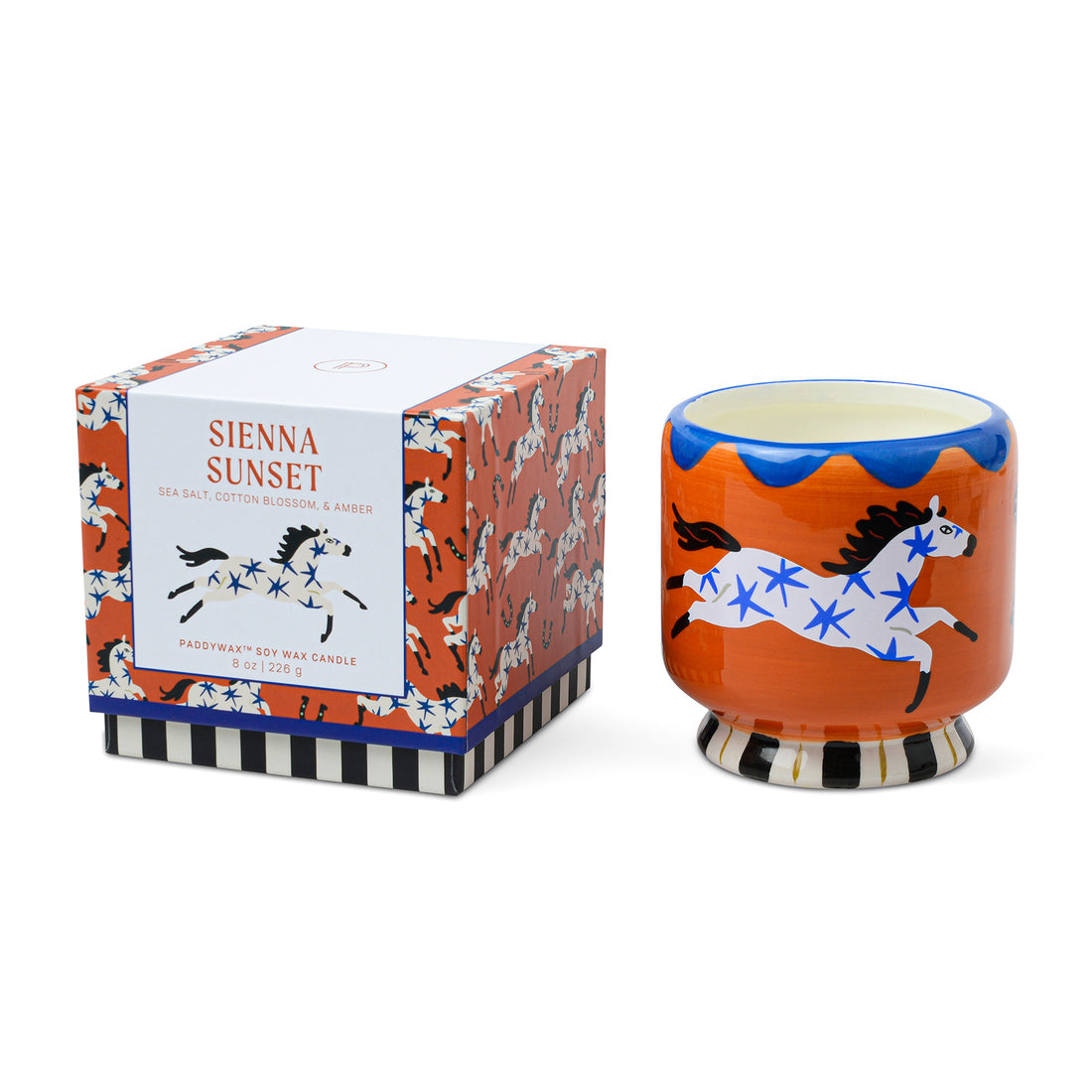 Vela en cuenco cerámico Paddywax - Sienna Sunset 🐴