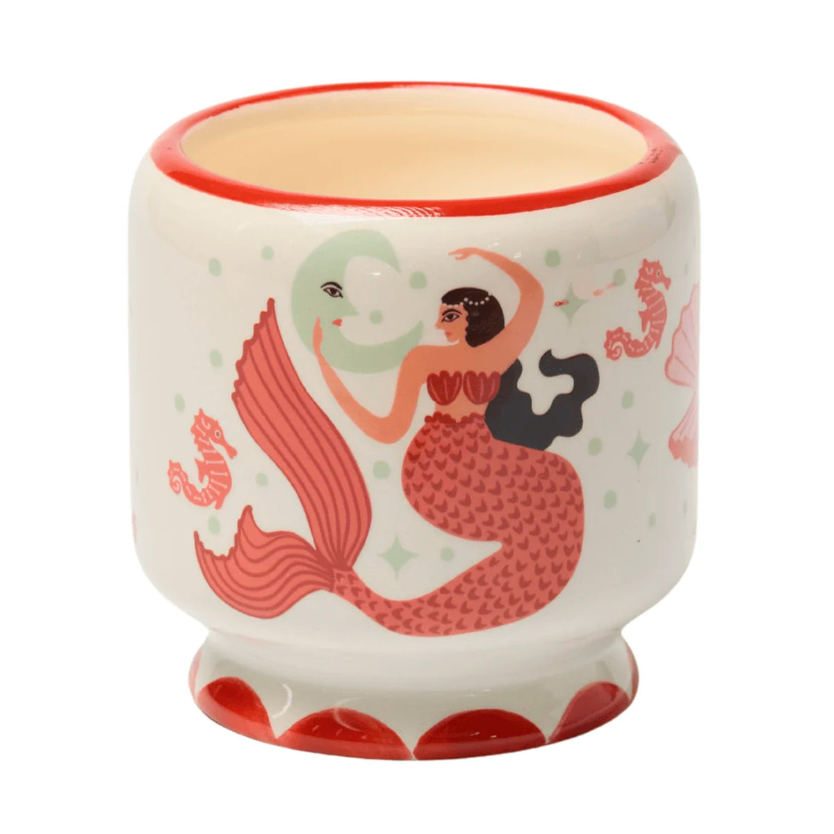 Vela en cuenco cerámico Paddywax - Ginger and Teak 🧜‍♀️🌙