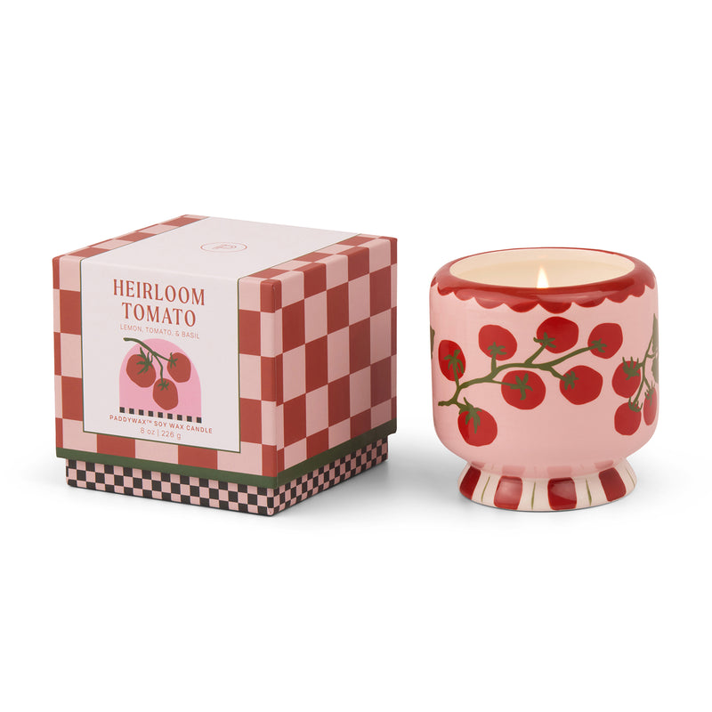 Vela en cuenco cerámico Paddywax - Tomate reliquia 🍅