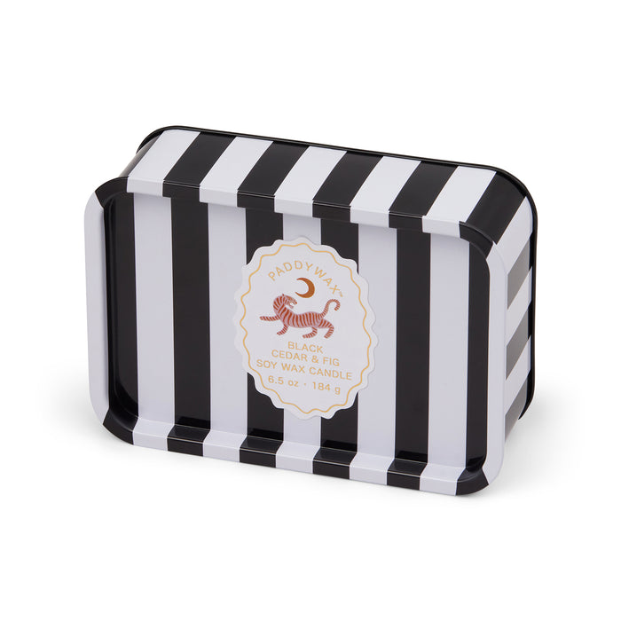 Vela en lata Paddywax - Cedro negro e Higo 🐯