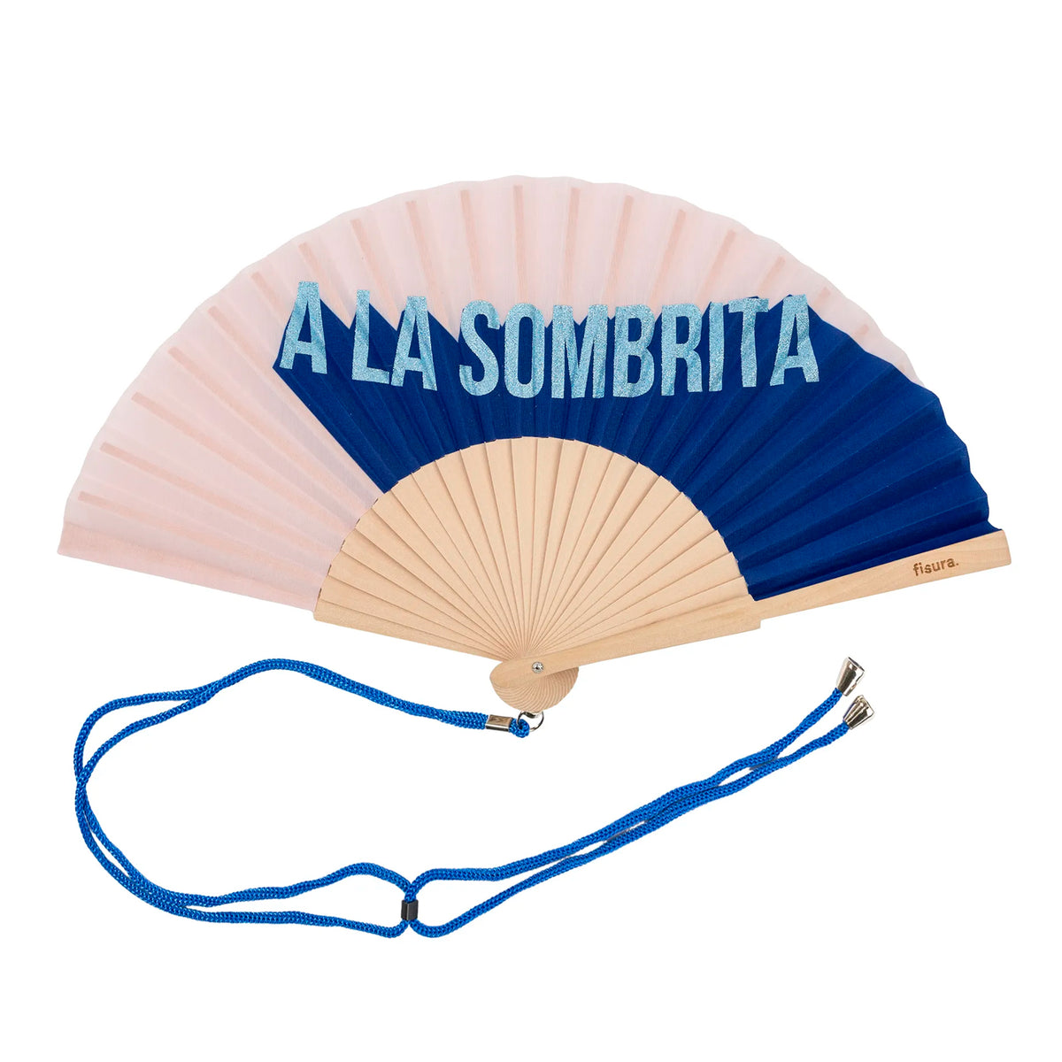Abanico Fisura - "A La Sombrita Purpurina"