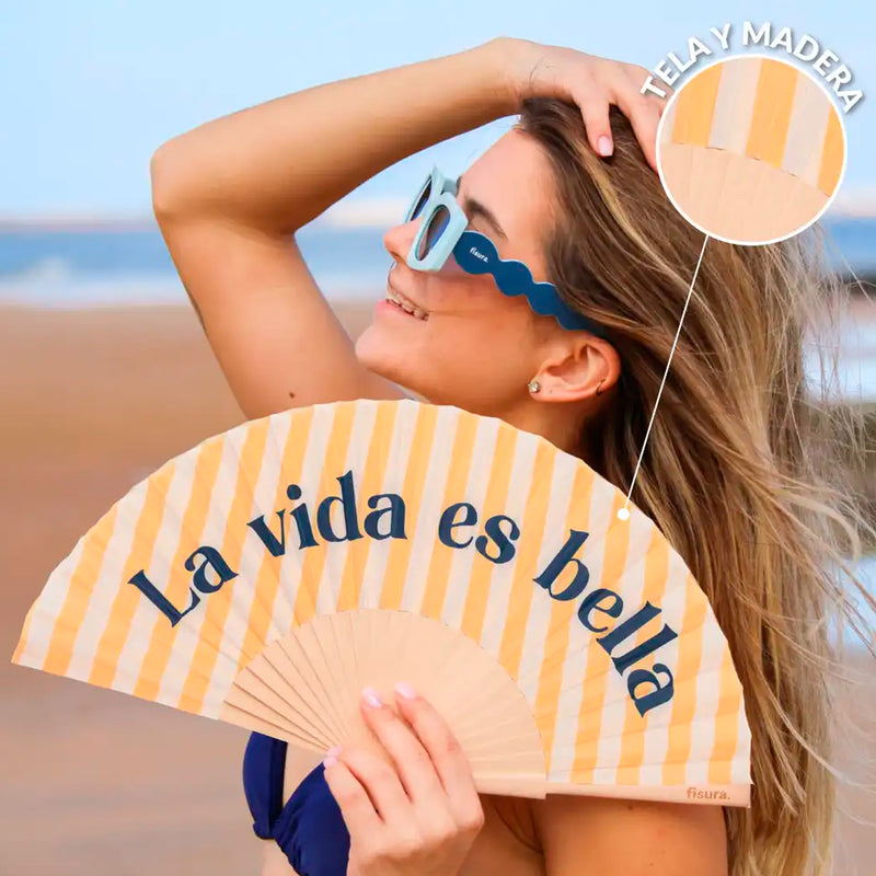 Abanico Fisura - "La vida es bella"