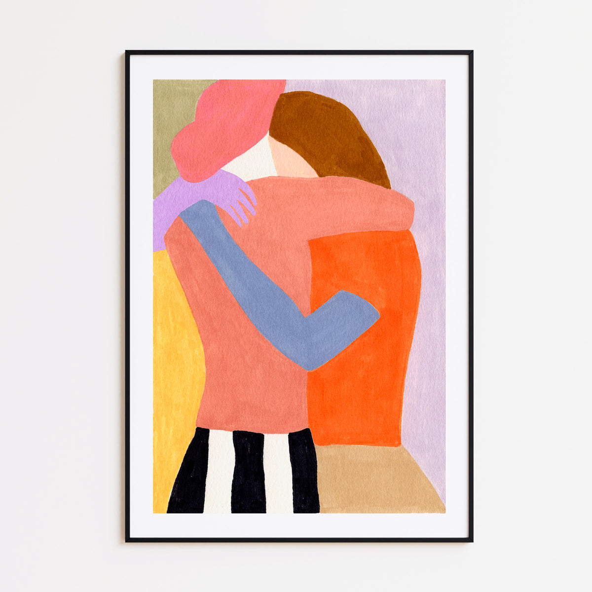Print de Depeapa A4 - "Abrazo"