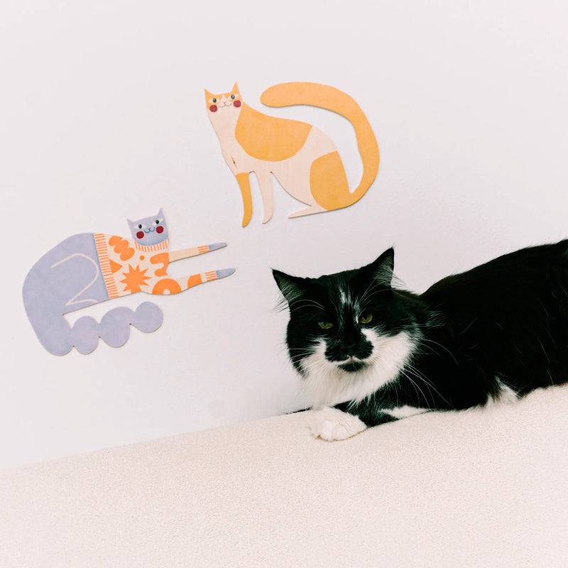Decoración de pared - Gato moteado