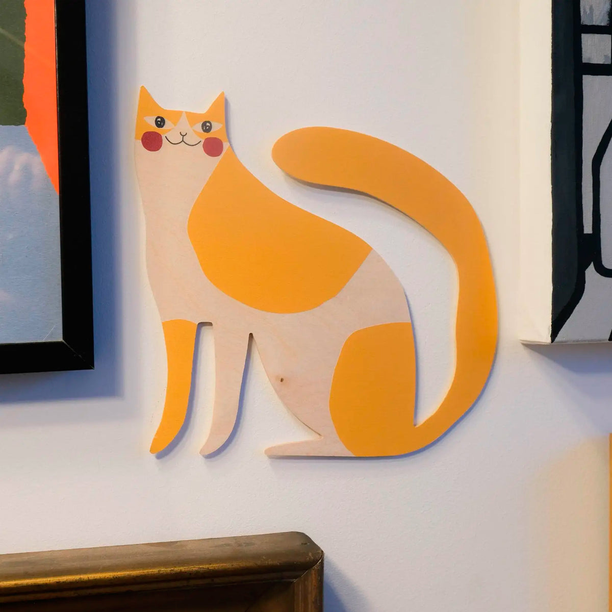 Decoración de pared - Gato moteado