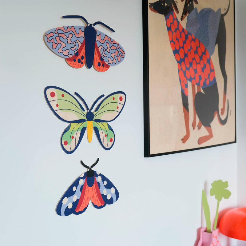 Decoración de pared - Mariposa alas de pájaro