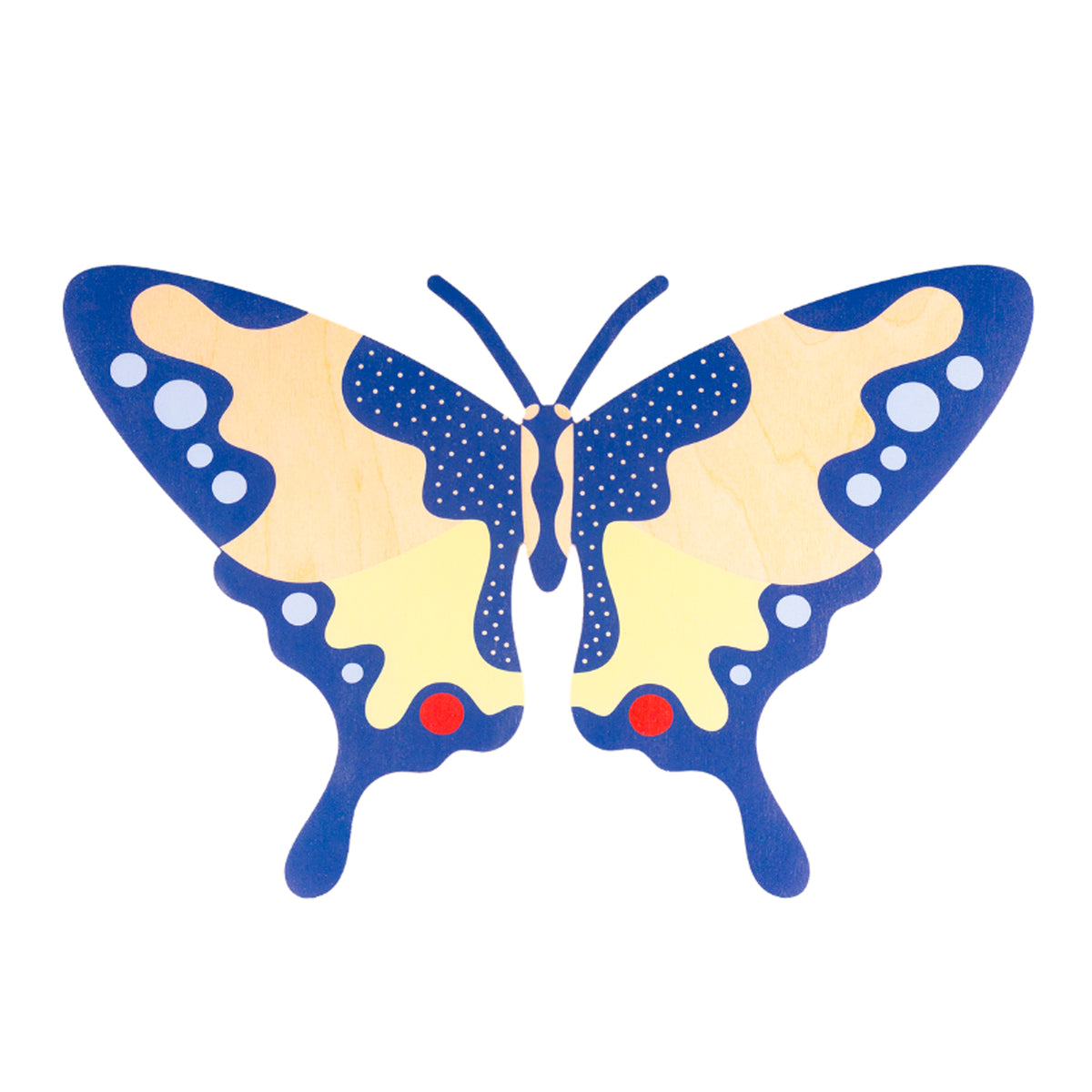 Decoración de pared - Mariposa cola de golondrina