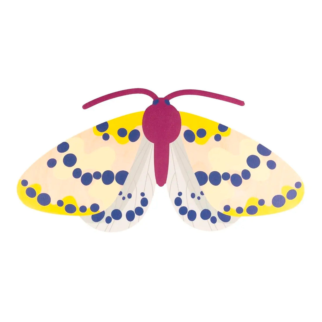 Decoración de pared - Mariposa urraca