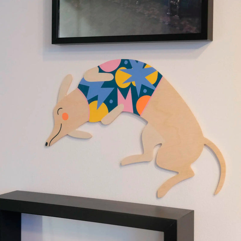 Decoración de pared - Perro salchicha