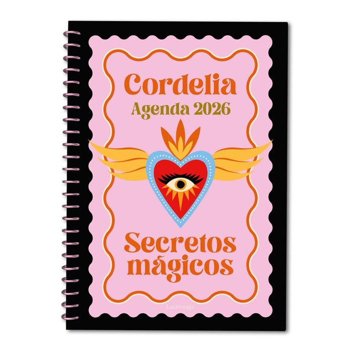 Agenda Anual Semanal 2026 - "Secretos Mágicos" de Cordelia