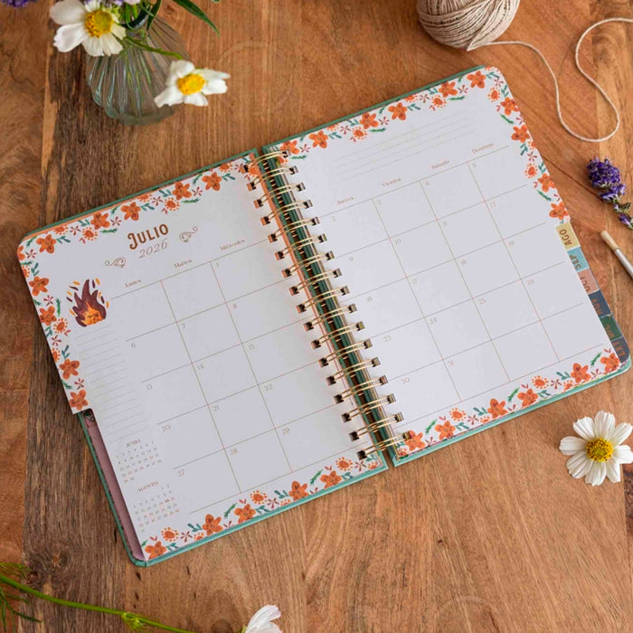 Agenda Anual Semanal 2026 - Aitor Saraiba