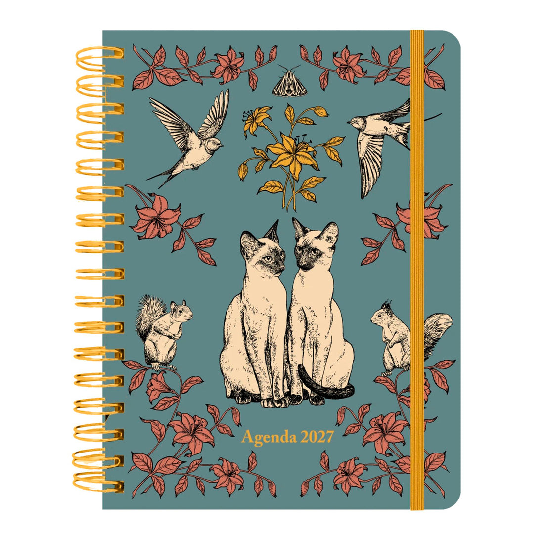 Agenda Anual Semanal 2027 - Laura Agustí "Gatos"