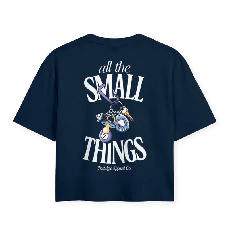 Camiseta Nostalgic Apparel - "All the Small Things" Cropped