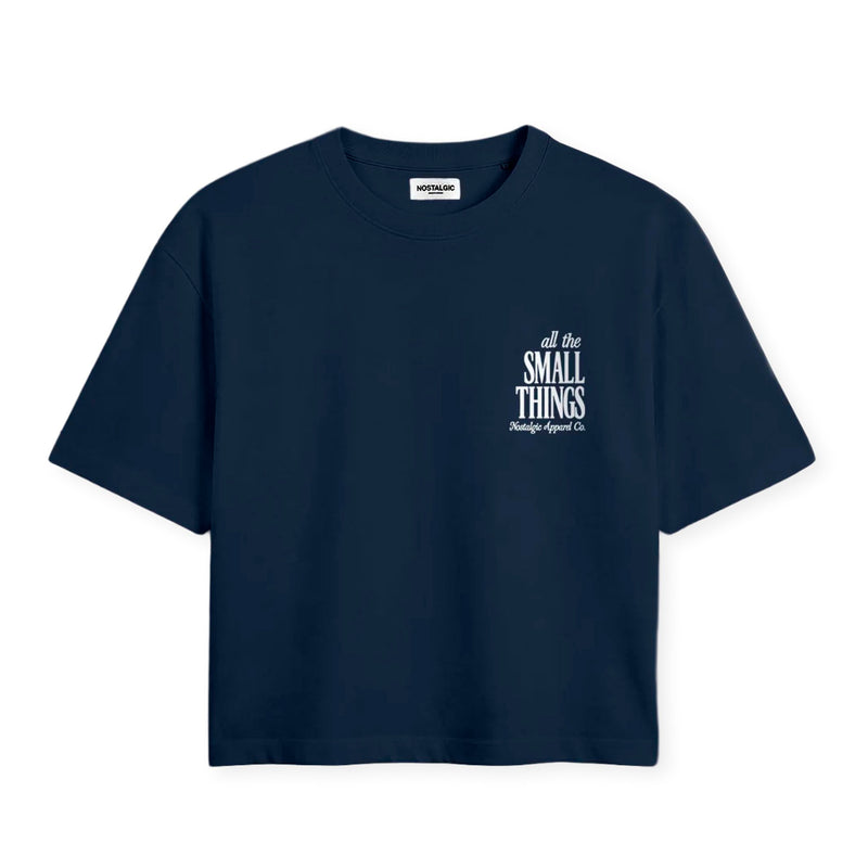 Camiseta Nostalgic Apparel - "All the Small Things" Cropped
