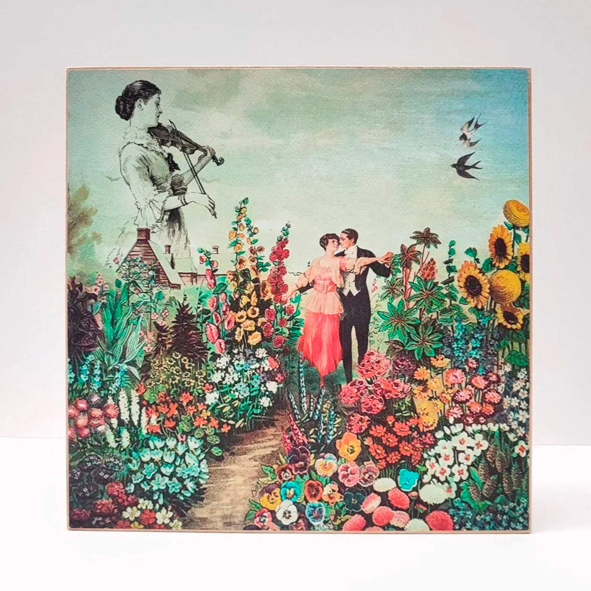 Caja de luz - "Amor botánico" de El Lucernario