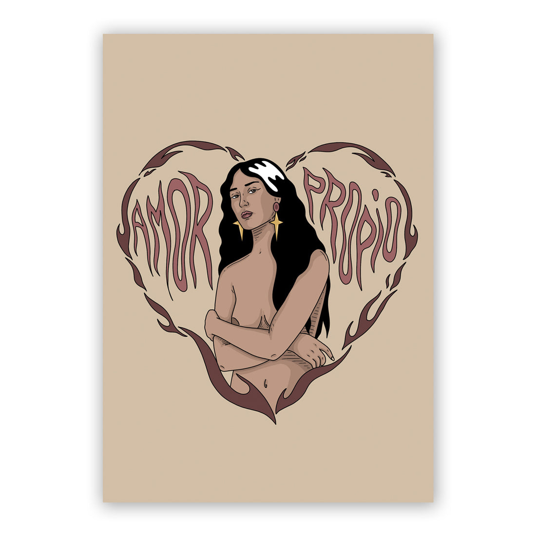 Print de Sofía Ozcoz A5 - "Amor propio"