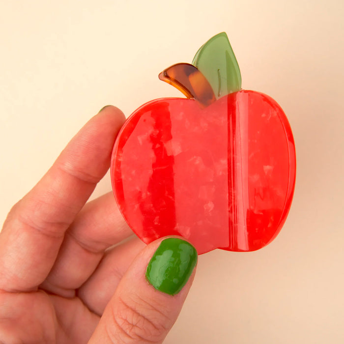 Pinza para el pelo - Manzana 🍎