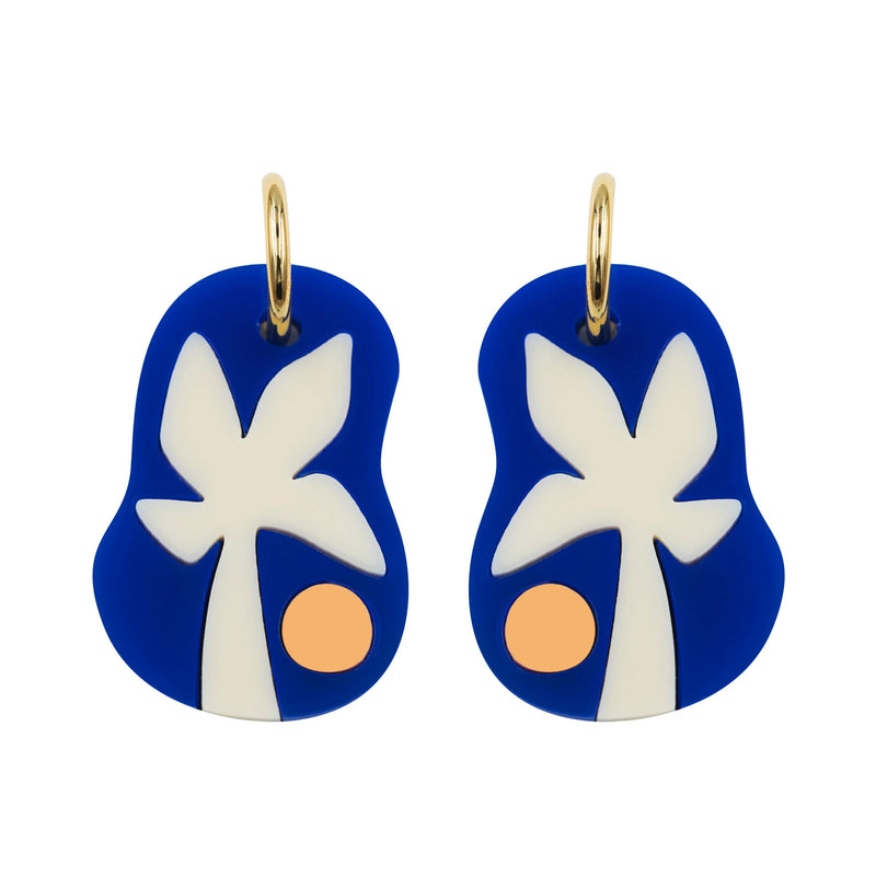 Pendientes de aro - Area naranja